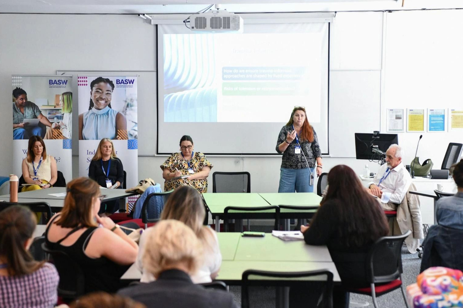 Imagining Possible Futures at the British Association of Social Work Conference and Birkbeck Coproduction event