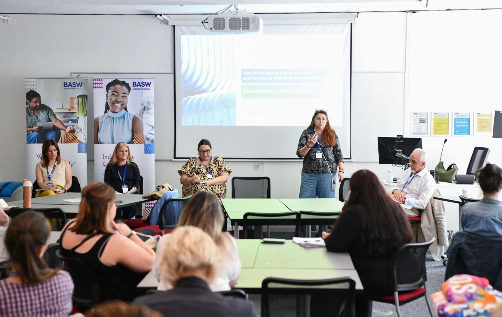 Imagining Possible Futures at the British Association of Social Work Conference and Birkbeck Coproduction event